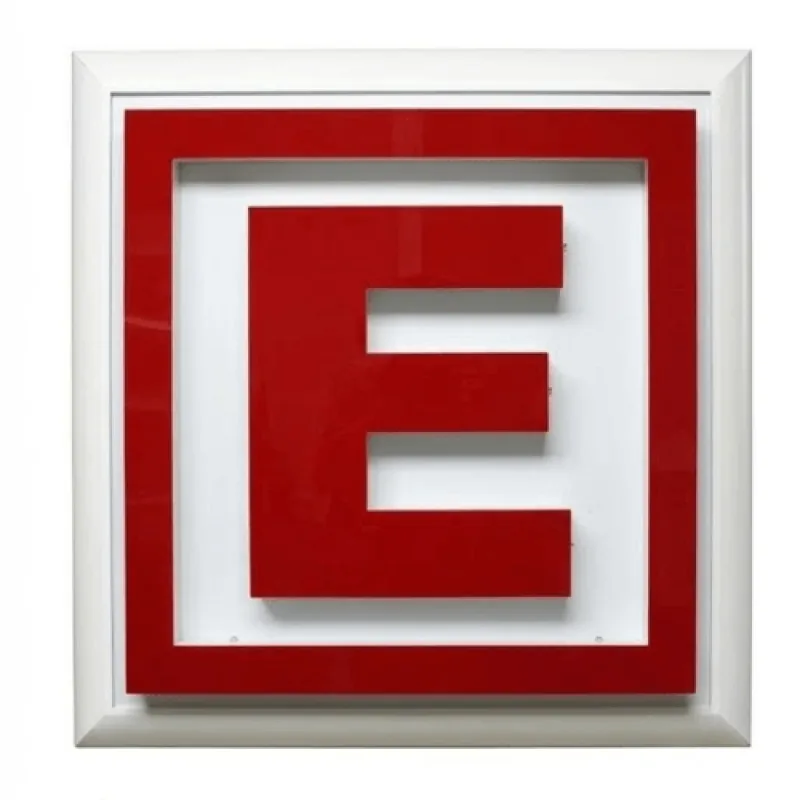 Eczane E Tabela Kutu Harf Kumandalı 60x60CM — referans görsel — değiştirilecek