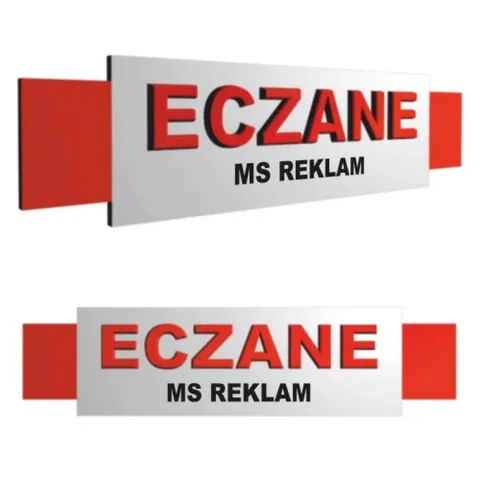 Eczane Tabela 80x225CM (Yönetmeliğe Uygun) — referans görsel — değiştirilecek
